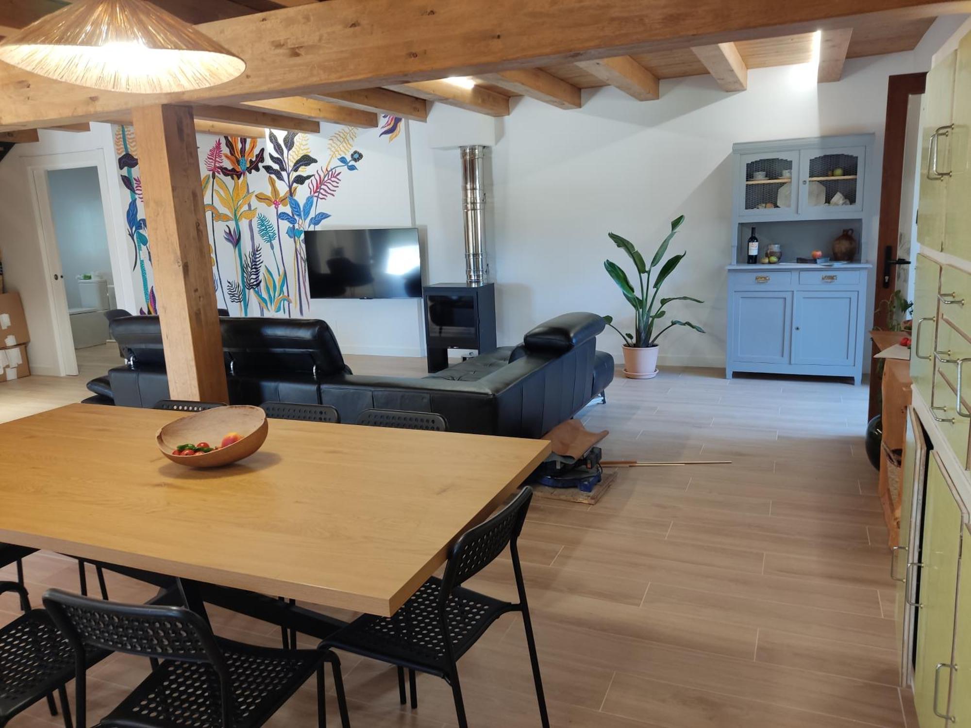 Casa Rural El Pinche Quincoces de Yuso ภายนอก รูปภาพ